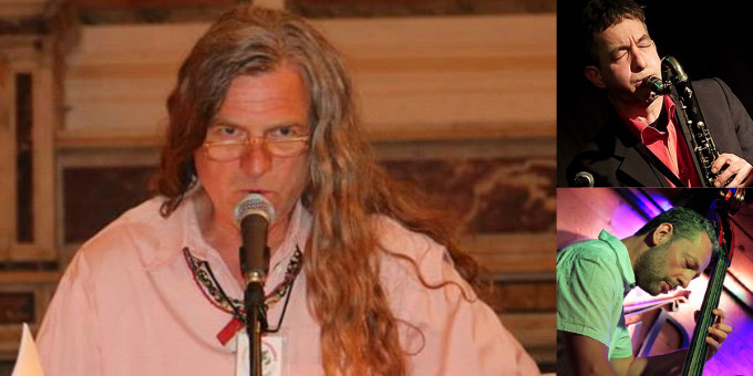 Kortárs szerzők zenei kísérettel - Jazzköltészet:Gyukics Gábor, Ágoston Béla, Pengő Csaba