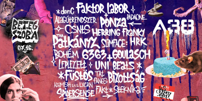 Betegszoba - 6363&Goulasch, Faktorlabor&Ponza, Füstös, Bizottság, Alagútrendszer, Farseers