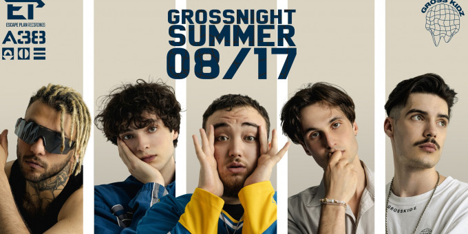 Grossnight Summer: Szlimmy, Steksz, Geddo, Grazzy, Égjárók