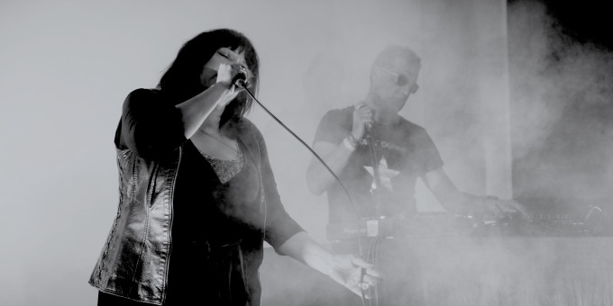 Lydia Lunch & Marc Hurtado perform the music of Suicide and Alan Vega (US), Kronoszinklasztikus Infundibulum
