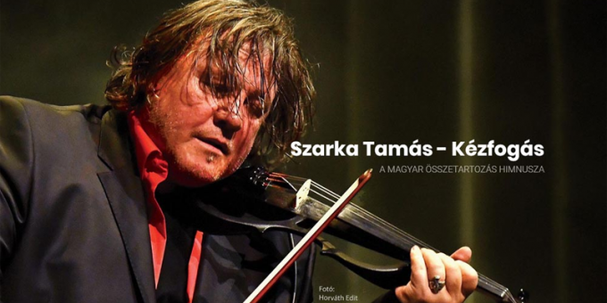 Tamás Szarka: Handshake - Singing together on the day of national unity