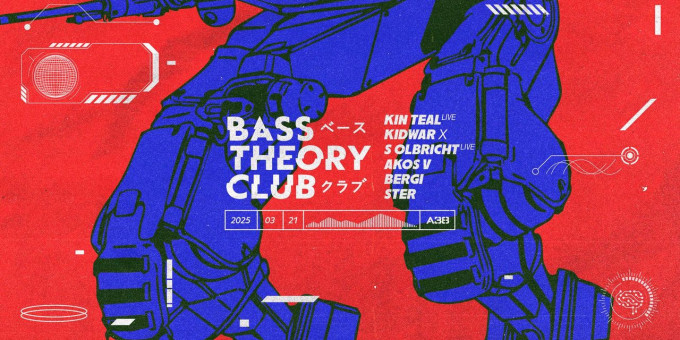  Bass Theory - KIN TEAL live, KIDWAR & S OBRICHT live, Akos V, Bergi