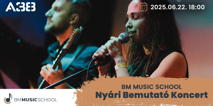 BM Music School Nyári Bemutató koncert