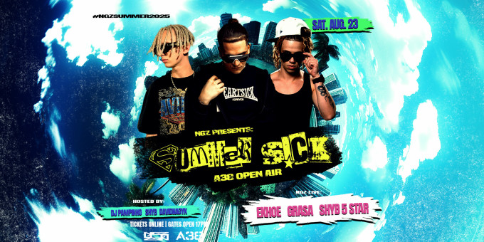 NGZ presents: Summer Sick Open Air - Ekhoe, Grasa, Shyb 5 Star, Dj Pampinho, Shyb, Davidnagyk