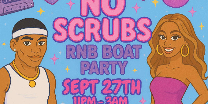 No Scrubs: 90s & 00s R&B Rooftop Boat Party