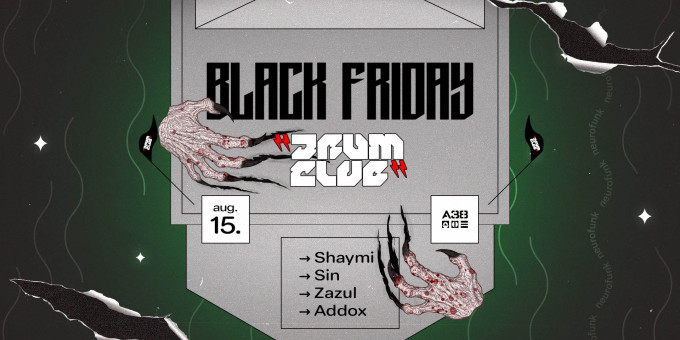 Black Friday: Drum Club (tetőterasz)