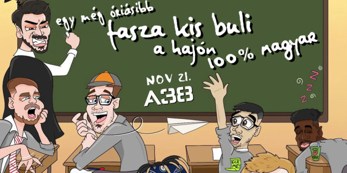 Egy még óriásibb Fasza kis buli a hajón