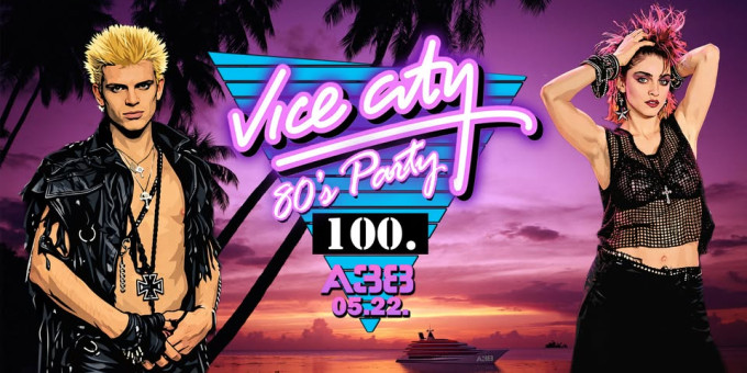 Vice City 80's Party 100