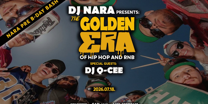 Dj Nara presents: The Golden Era of Hip-Hop & RnB