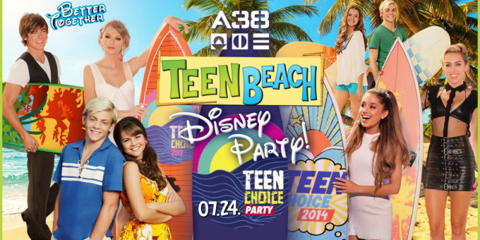 TeenBeach TeenChoice Disney Party 