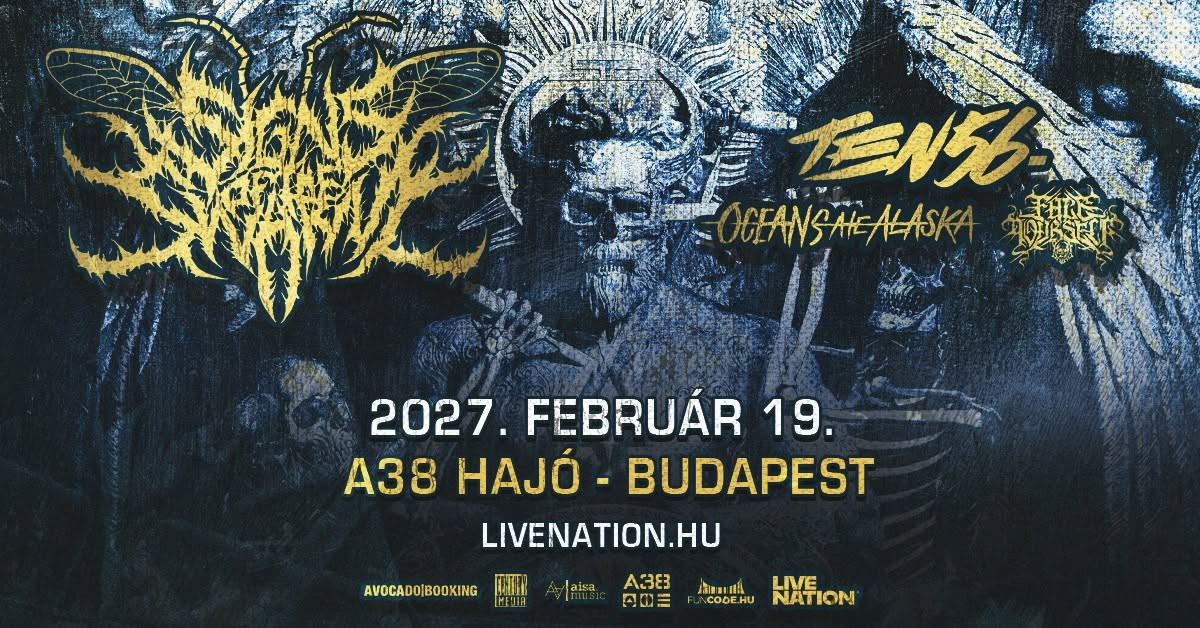Signs of the Swarm (US), Ten56 (FR), Oceans Ate Alaska (UK), Face Yourself (FR)