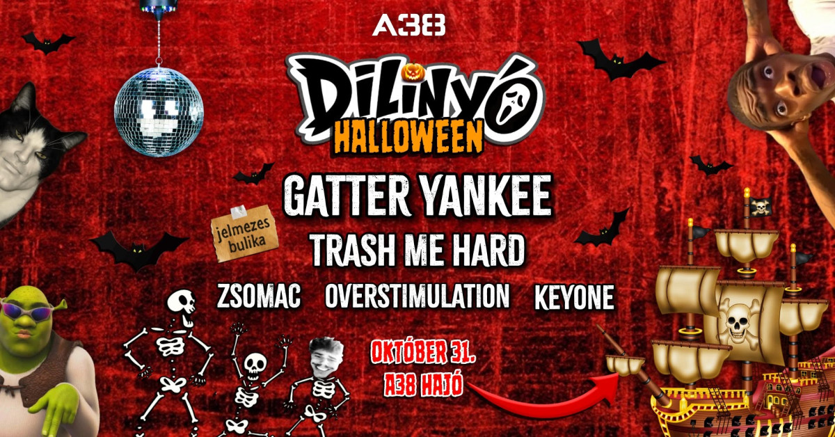 Dilinyó Halloween: Gatter Yankee, Trash Me Hard, Zsomac